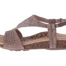 Incaltaminte Femei Aetrex Sandalistatrade Melanie Adjustable Quarter Strap Taupe