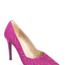 Incaltaminte Femei Diane Von Furstenberg Bonnie Perforated Pump NEW BERRY