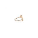 Bijuterii Femei Forever21 Leaf Ring Set Goldclear