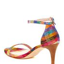 Incaltaminte Femei Stuart Weitzman Nubare Leather Ankle Strap Sandal - Wide Width Available TINSIL
