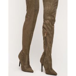 Incaltaminte Femei CheapChic Up And Over Boot Olive