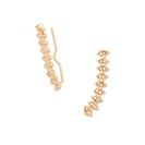 Bijuterii Femei Forever21 Studded Geo Cutout Ear Pins Goldclear