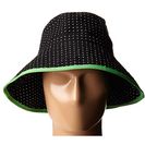 Accesorii Femei LAUREN Ralph Lauren Cotton Polka Dot Canvas Bucket Hat BlackWhite