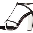 Incaltaminte Femei Oscar de la Renta Lilia 100mm WhiteBlack Patent Leather