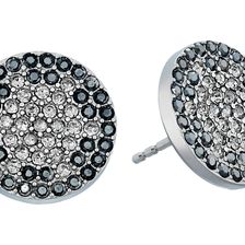 Fossil Ombre Glitz Studs Silver