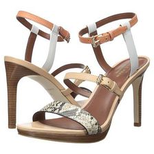 Incaltaminte Femei Cole Haan Ayana High Sandal Snake Print White