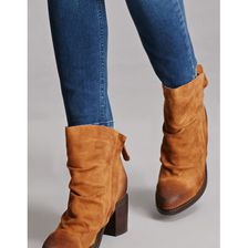 Incaltaminte Femei Forever21 Sbicca Zippered Booties Tan