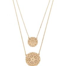 Bijuterii Femei Forever21 Layered Pendant Necklace Gold