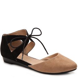 Incaltaminte Femei Restricted Lily Flat BlackTaupe