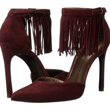 Stuart Weitzman Fringelica Currant Suede