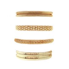 Bijuterii Femei Forever21 Chain Stretch Bracelet Set Gold
