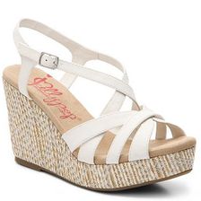 Incaltaminte Femei Jellypop Merced Wedge Sandal White