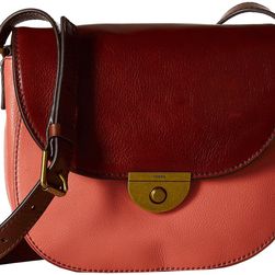 Fossil Emi Saddle Bag Rose