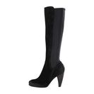 Incaltaminte Femei Frye Mikaela Stretch Tall Black Oiled Suede