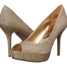 Incaltaminte Femei Nine West Qtpie Gold Fabric