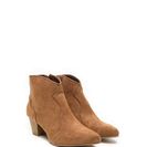 Incaltaminte Femei CheapChic Yeehaw Pointy Faux Suede Booties Camel