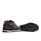 Incaltaminte Femei New Balance 574 Sweatshirt Black with Violet