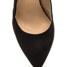 Incaltaminte Femei CheapChic Point Blank Faux Suede Pumps Black