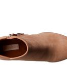 Incaltaminte Femei See by Chloe Heel with Metallic Detail Zip Bootie Beige