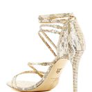 Incaltaminte Femei VC SIGNATURE Marlie Genuine Snakeskin Hi Heel Sandal NATURAL 03