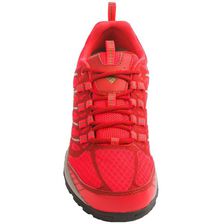 Incaltaminte Femei Columbia Ventrailia Razor OutDry Hiking Shoes - Waterproof LASER REDCOOL MOSS (01)