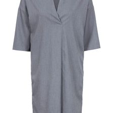 Rochie cu guler şi decolteu în V 