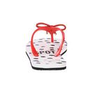 Incaltaminte Femei Kate Spade New York Frill Maraschino Red RubberSpot On Print