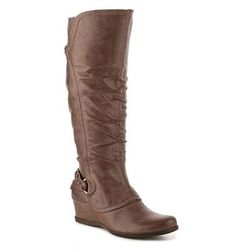 Incaltaminte Femei Bare Traps Quintona Wedge Boot Brown