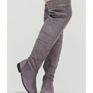 Incaltaminte Femei CheapChic Fashion Mastermind Thigh-high Boots Grey