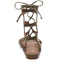Incaltaminte Femei GC Shoes Amazon Fabric Gladiator Sandal Olive Green