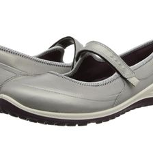 ECCO Sport Biom Grip Lite Maryjane Silver Grey/Burgundy Starship Yak/Decoration