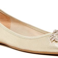 Badgley Mischka Abella Ballet Flat PLT METSDE