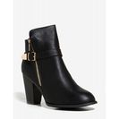 Incaltaminte Femei CheapChic In Your Dreams Bootie Black