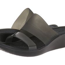 Incaltaminte Femei Crocs Color Block Translucent Mini Wedge BlackBlack