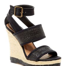 Incaltaminte Femei Michael Antonio Galah Wedge Sandal Black