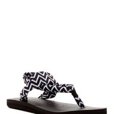 Incaltaminte Femei Sanuk Yoga Sling 3 Zigzag Sandal BWCV