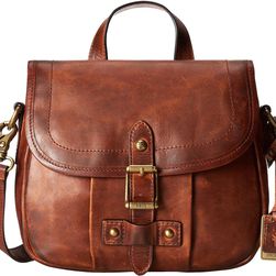 Frye Parker Crossbody Cognac Antique Pull Up