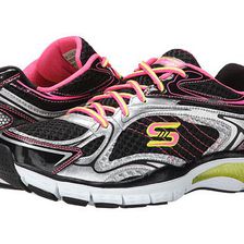 Incaltaminte Femei SKECHERS Infusion - Neon Lights BlackSilverPink