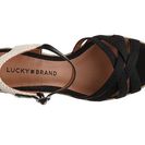 Incaltaminte Femei Lucky Brand Kalley Wedge Sandal Black