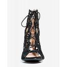 Incaltaminte Femei CheapChic Frida Knotted Up Bootie Black
