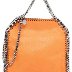 Stella McCartney Mini Tote Shaggy Deer Falabella Bag ORANGE