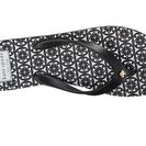 Incaltaminte Femei Kate Spade New York Foxy Black RubberWhiteBlack Laser Print