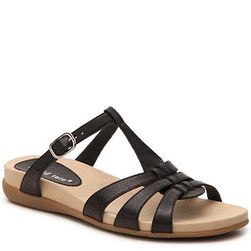 Incaltaminte Femei David Tate Saint Flat Sandal Black