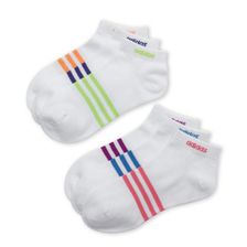 Accesorii Femei adidas 6-Pack Superlite Low Cut Socks White Assorted