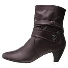 Incaltaminte Femei Soft Style Gwenda Wine Metallic Calf