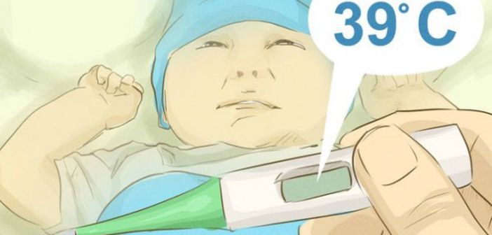 Cel mai eficient mod in care poti scadea febra copilului fara medicamente, in doar 5 minute!