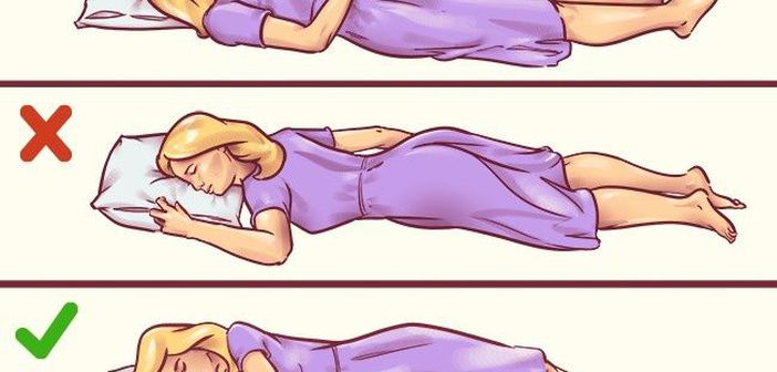 poziția de dormit pentru slăbire