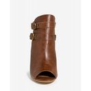 Incaltaminte Femei CheapChic Keeping Score Bootie Cognac