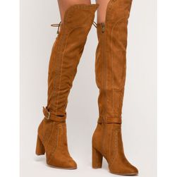 Incaltaminte Femei CheapChic Total Knockout Boot Cognac