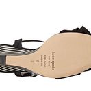 Incaltaminte Femei Kate Spade New York Iballa Black GrosgrainBlackWhite Stripe Stack Heel